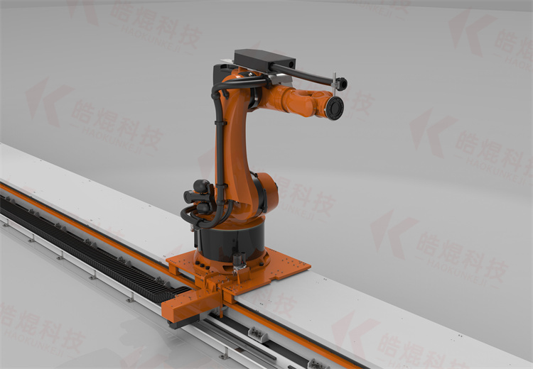 全封閉機(jī)器人第七軸